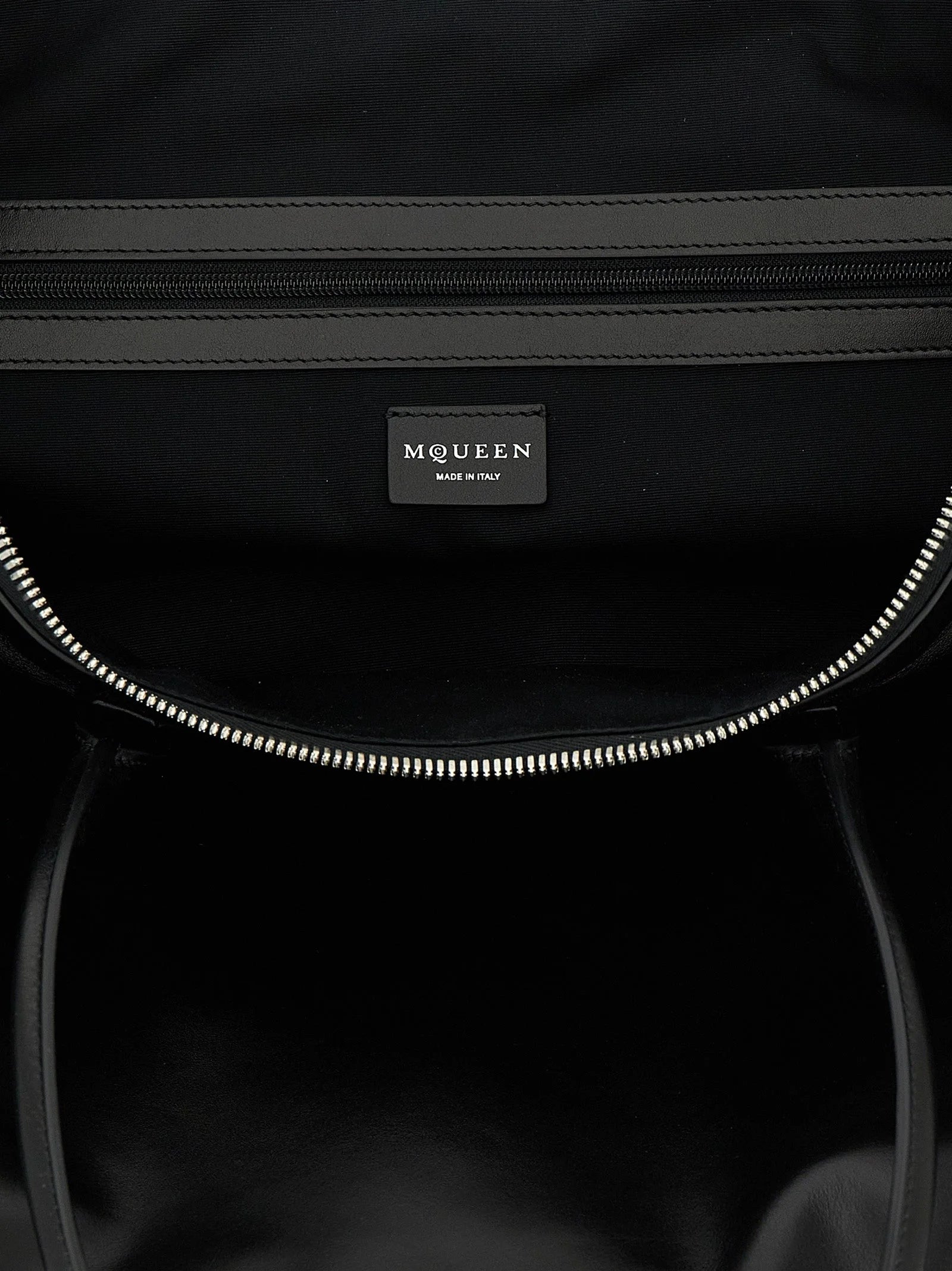 Alexander McQueen Black Calfskin Shoulder Bag