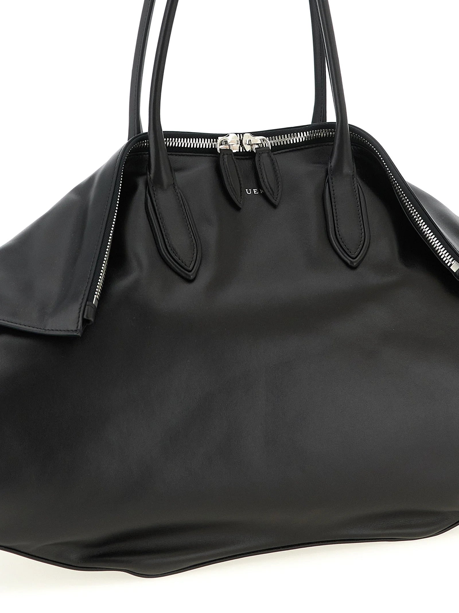 Alexander McQueen Black Calfskin Shoulder Bag