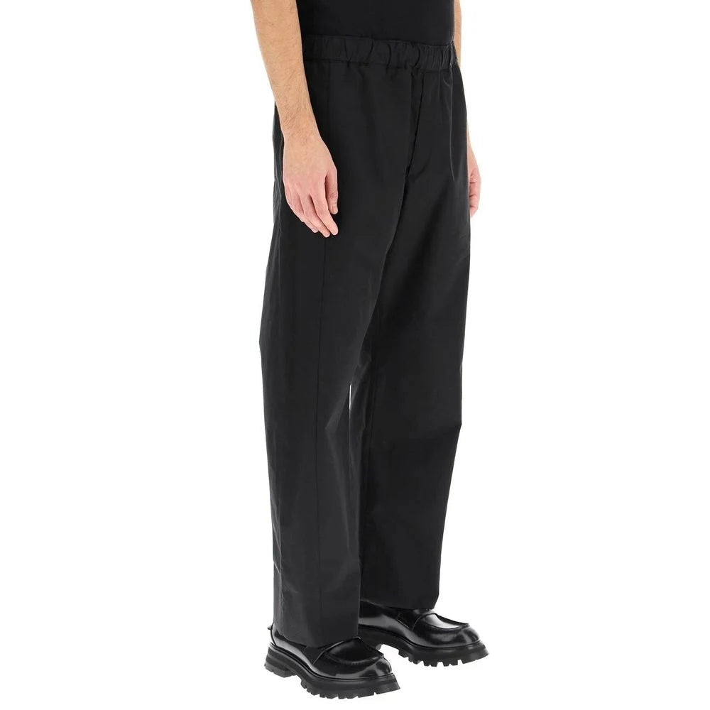 Alexander McQueen Black Cotton Casual Pants - 48 | M