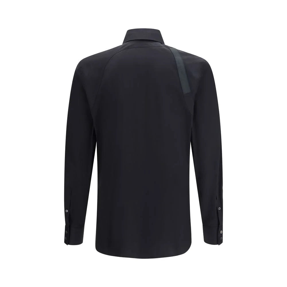 Alexander McQueen Black Cotton Dress Shirt - 16