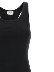 Alexander McQueen Black Cotton Long Dress - IT42