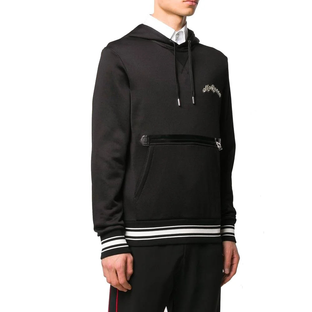 Alexander McQueen Black Cotton Sweatshirt - S