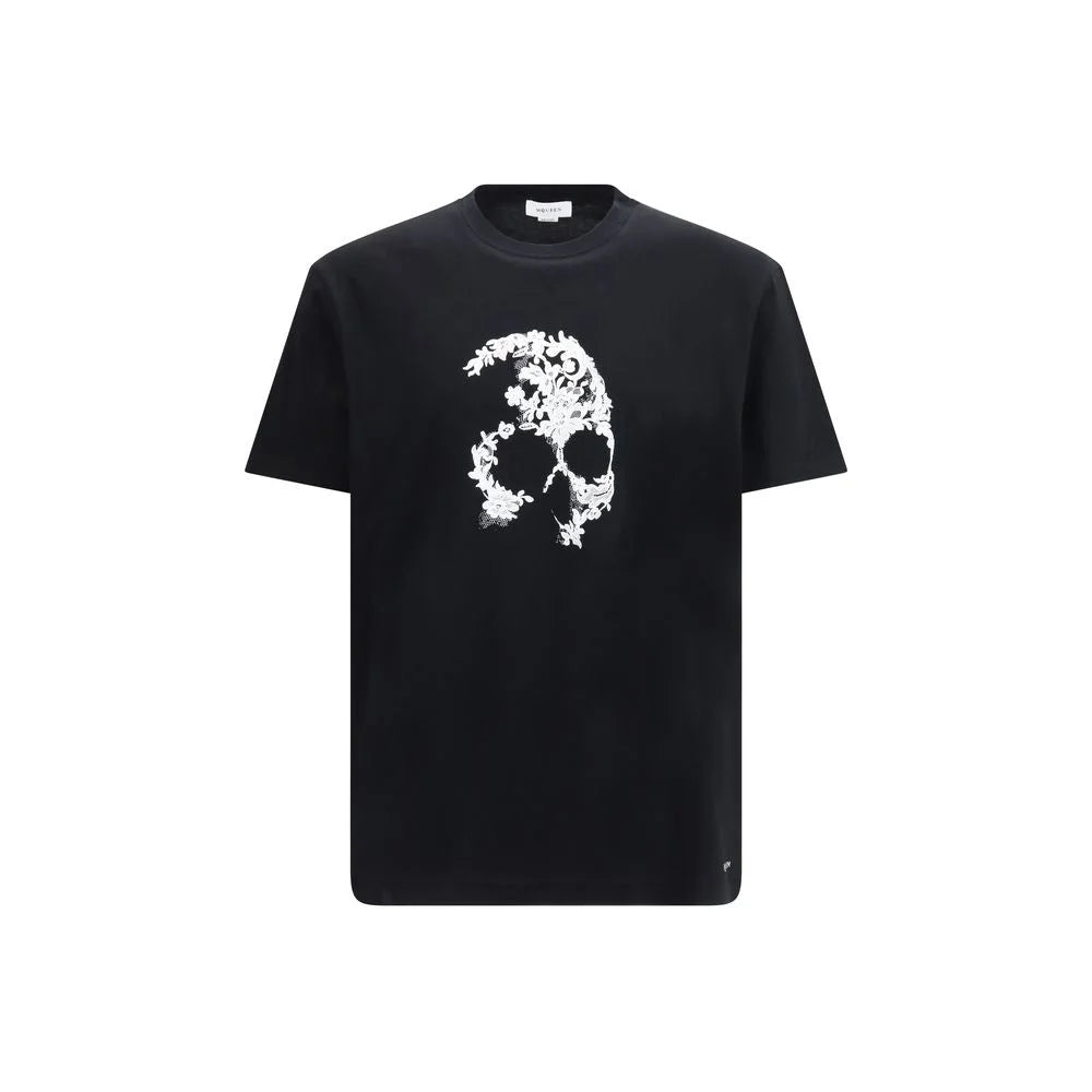 Alexander McQueen Black Cotton T-Shirt
