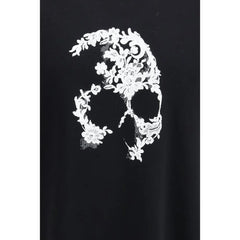 Alexander McQueen Black Cotton T-Shirt