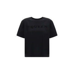 Alexander McQueen Black Cotton T-Shirt