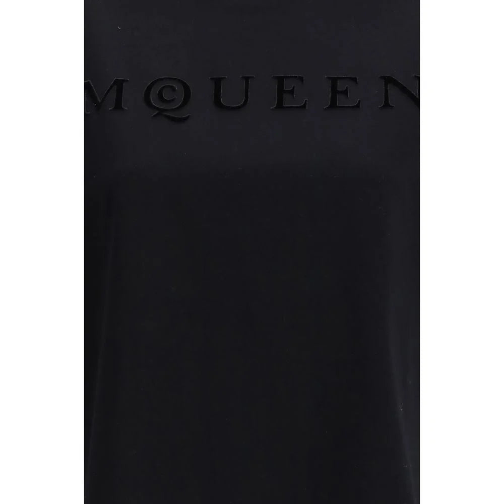 Alexander McQueen Black Cotton T-Shirt