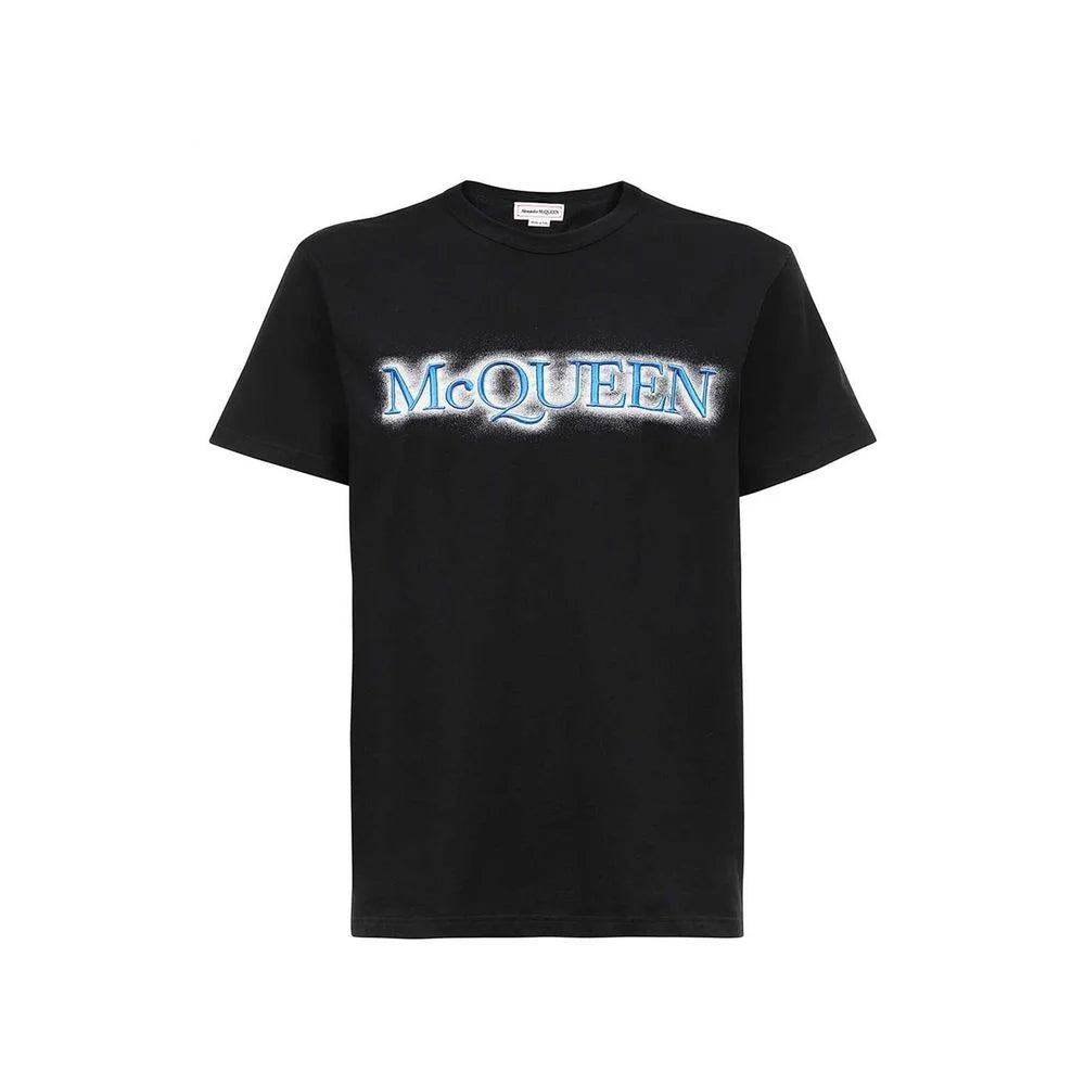 Alexander McQueen Black Cotton T-Shirt - M