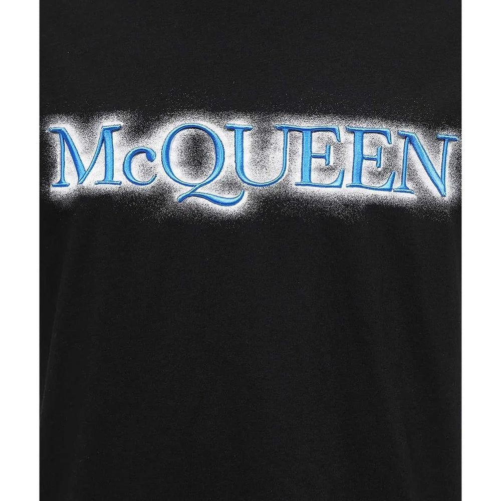 Alexander McQueen Black Cotton T-Shirt - M