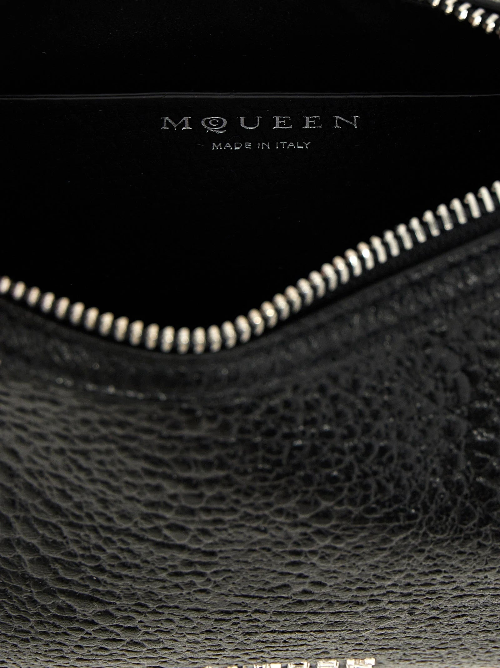 Alexander McQueen Zwarte Handtas van Lamsleer