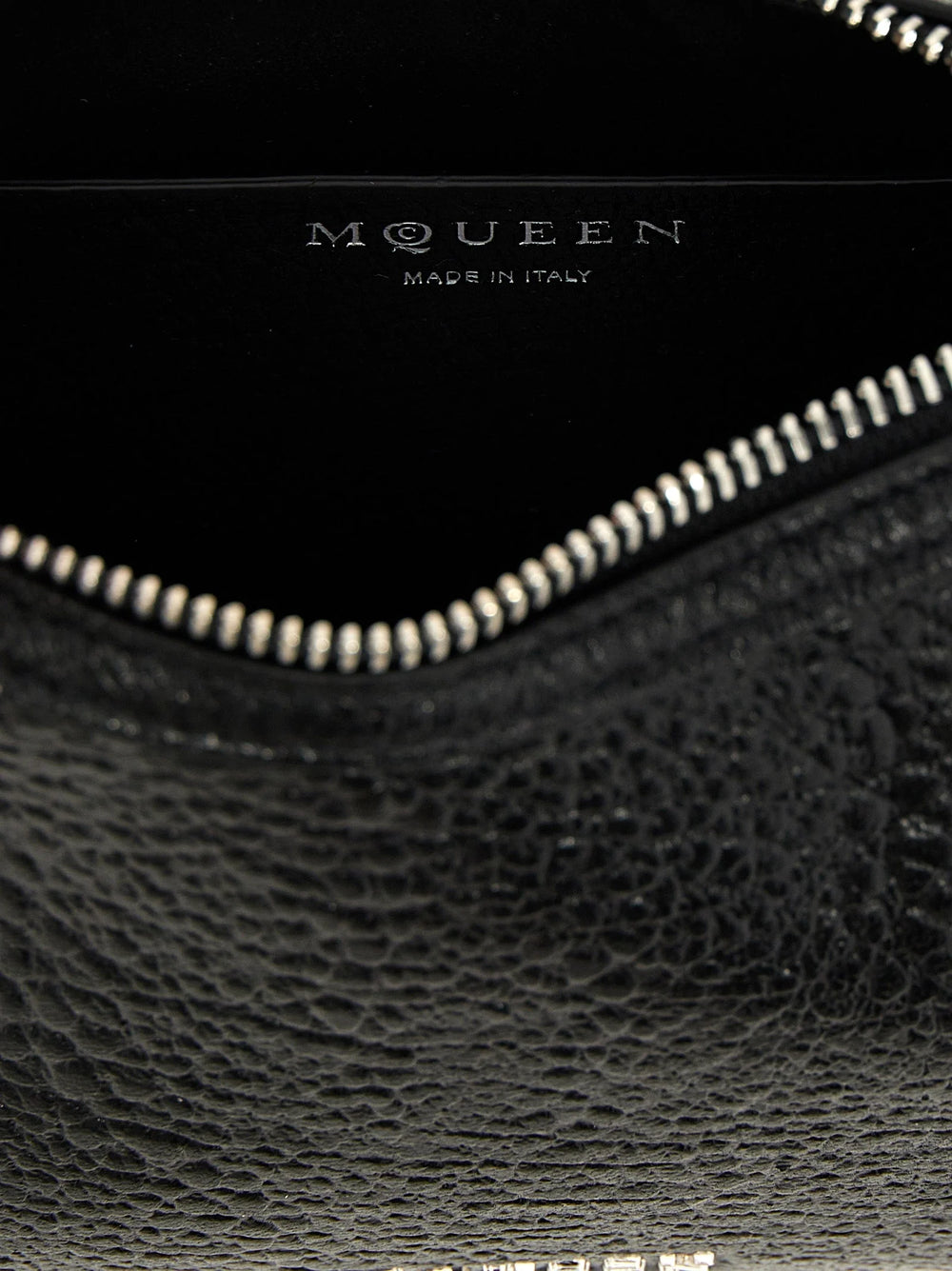 Alexander McQueen Zwarte Handtas van Lamsleer