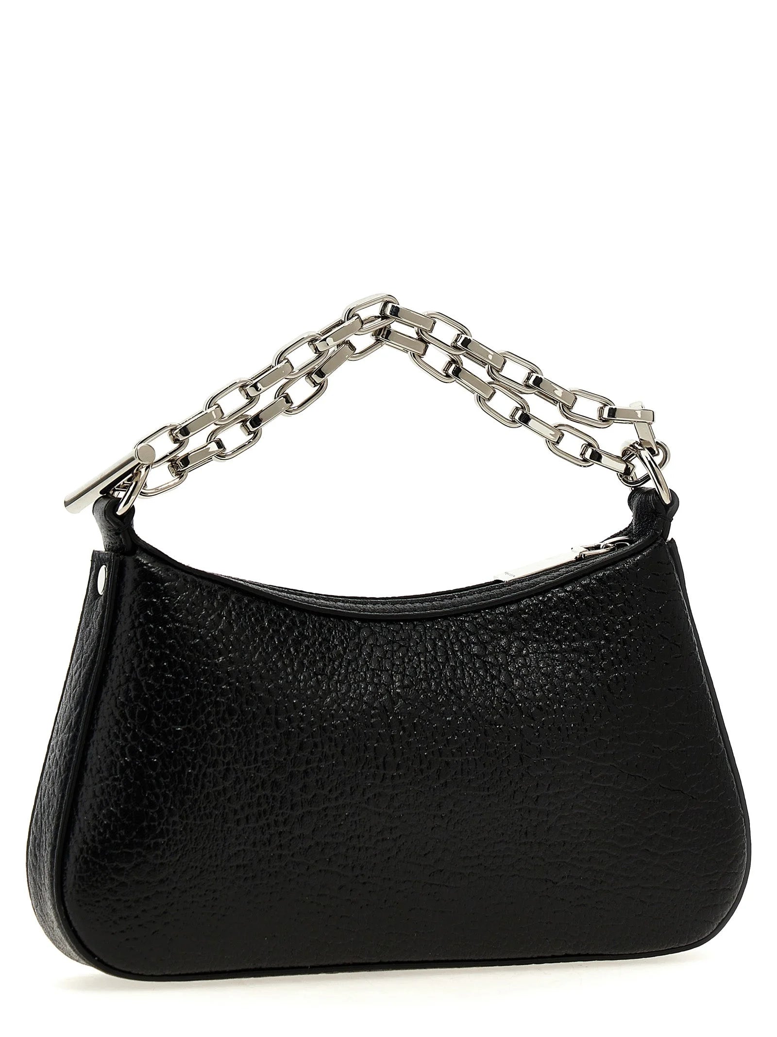 Alexander McQueen Zwarte Handtas van Lamsleer