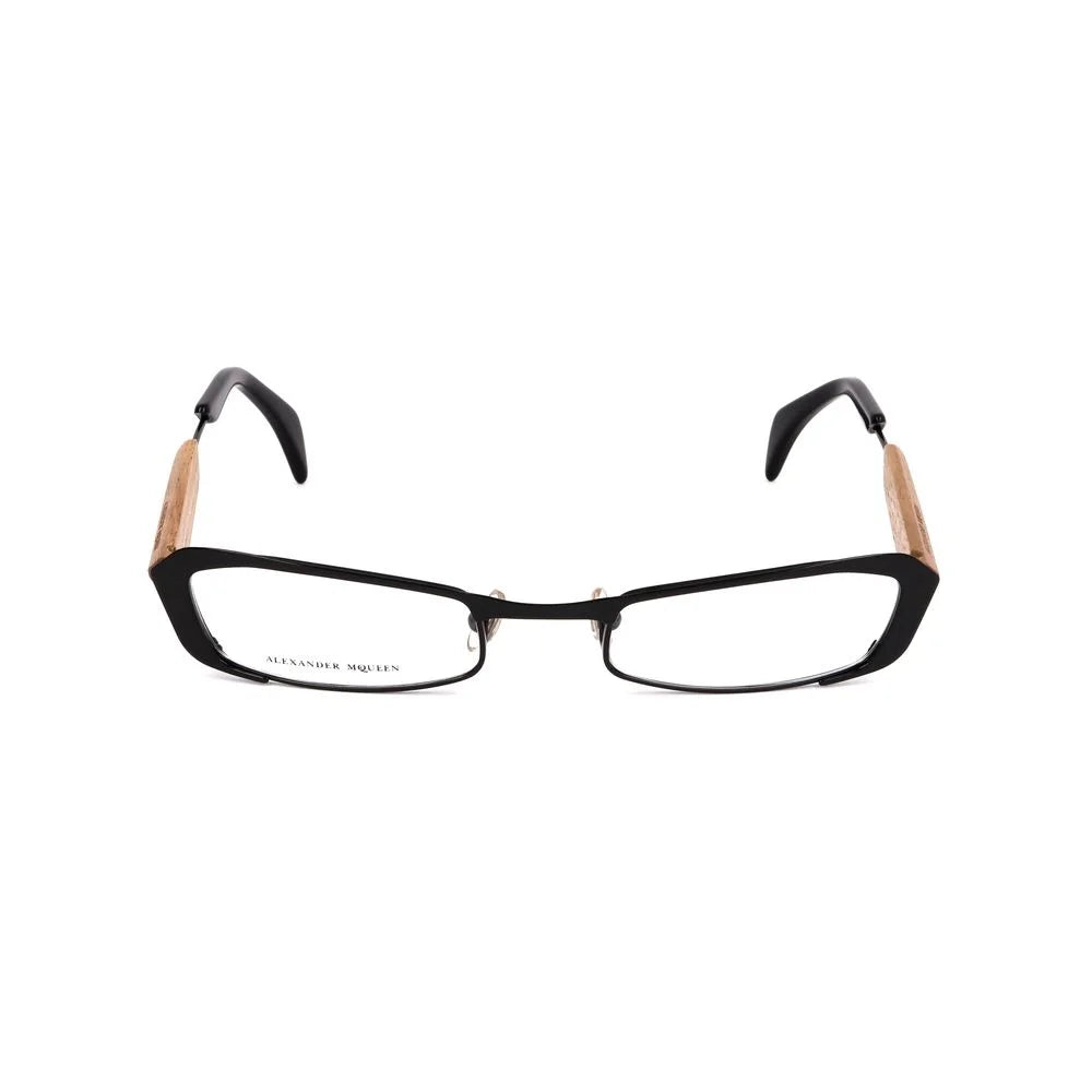 Alexander McQueen Black Metal Frames - Eyeglasses