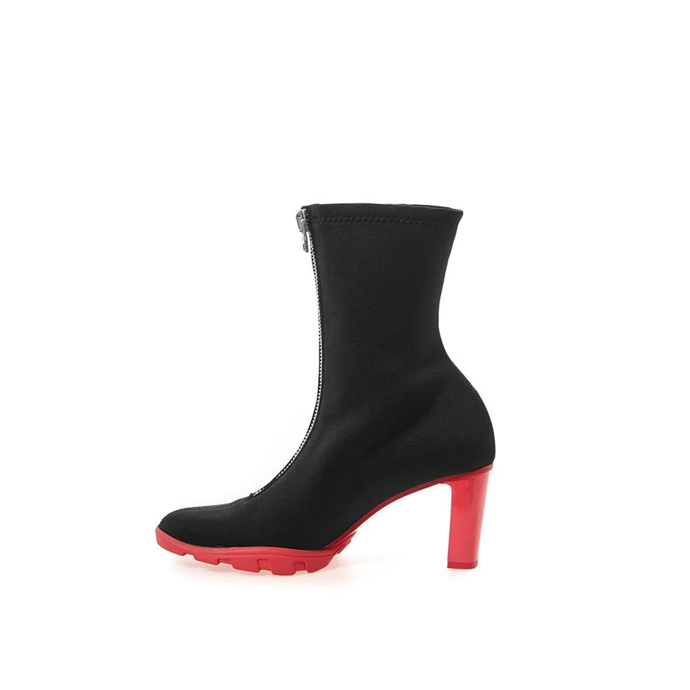 Botki Alexander McQueen Black Neoprene - EU36.5/US6.5