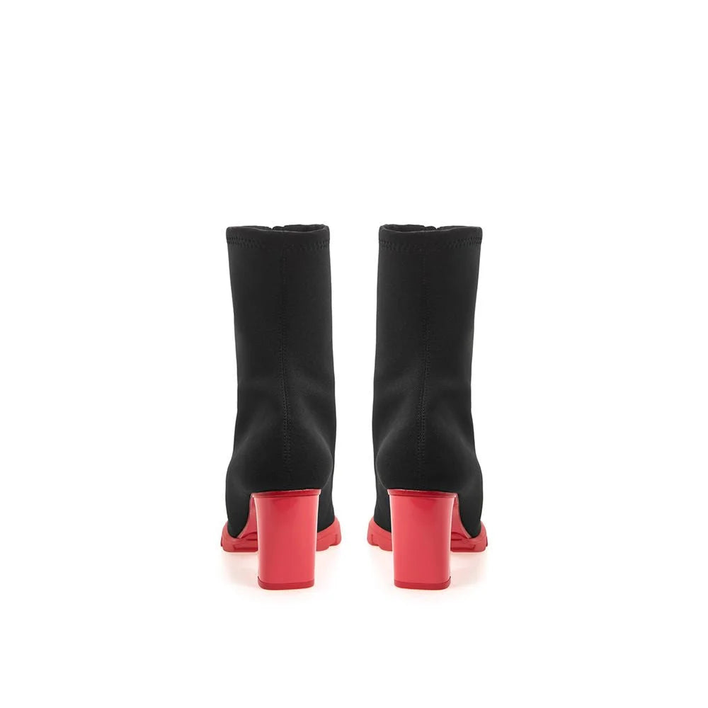 Alexander McQueen Black Neoprene Boot - EU36.5/US6.5 - Boots