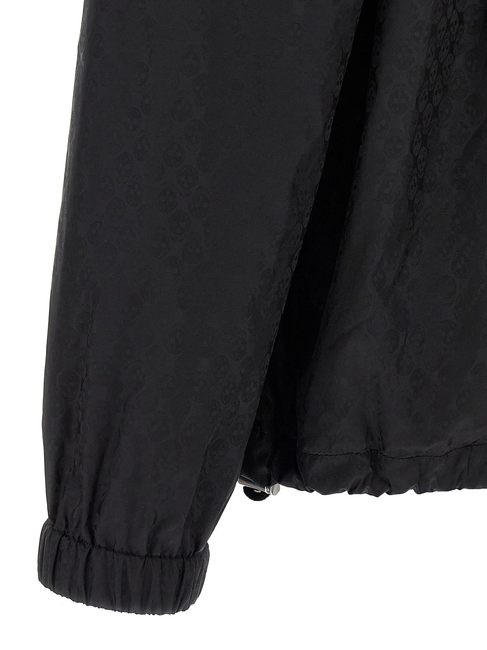 Alexander McQueen Black Polyamide Shell Jacket