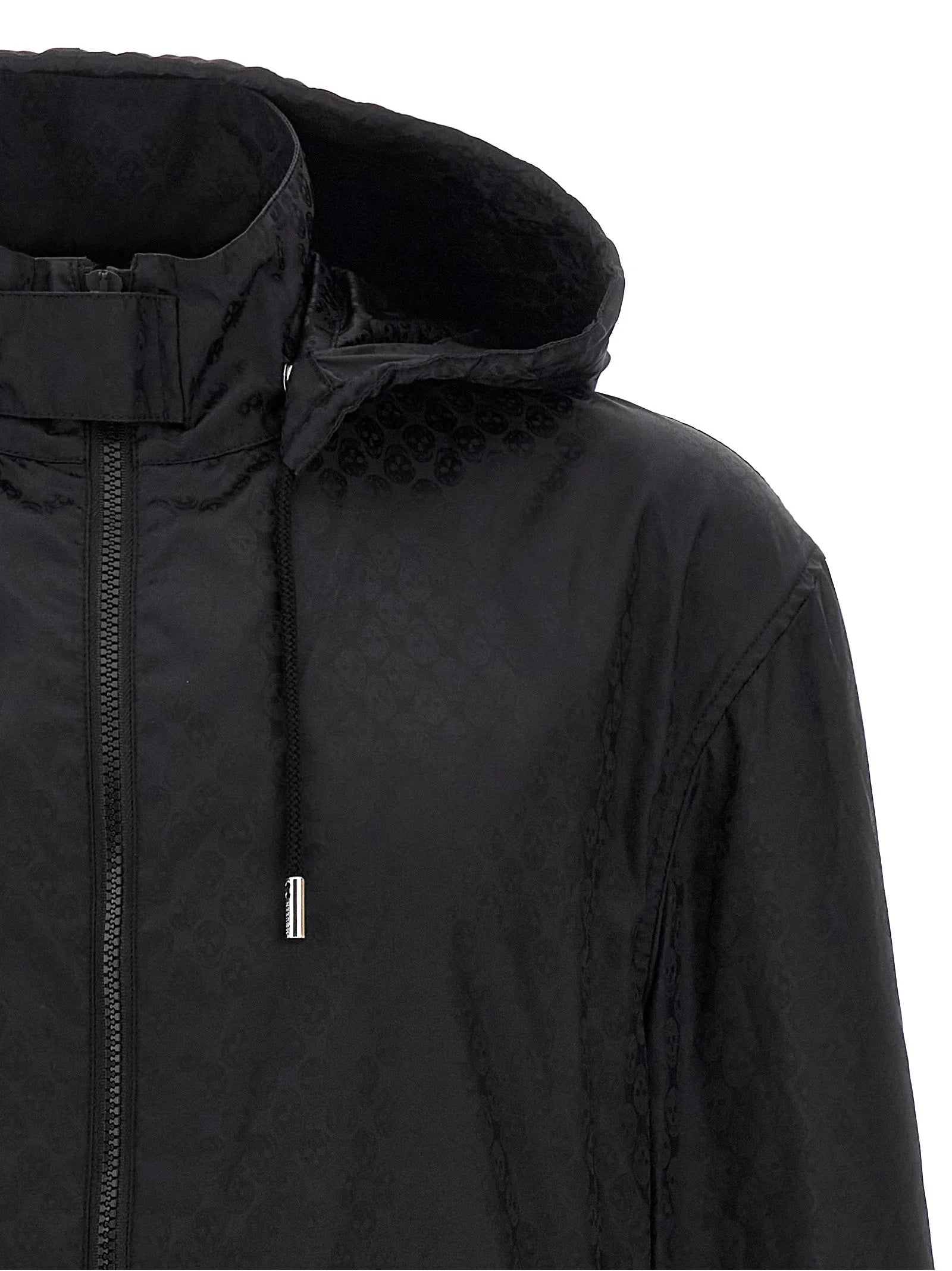 Alexander McQueen Black Polyamide Shell Jacket
