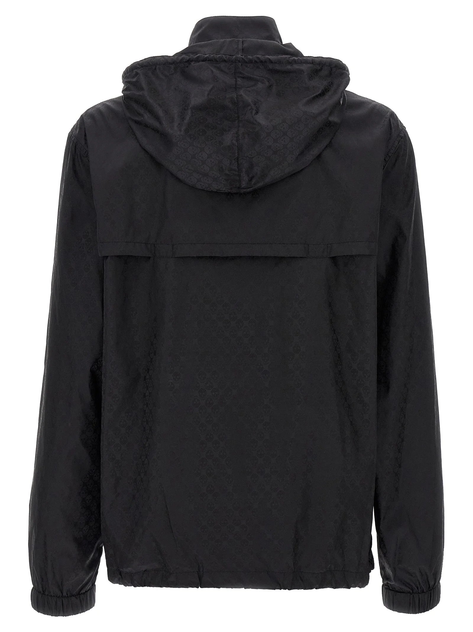Alexander McQueen Black Polyamide Shell Jacket