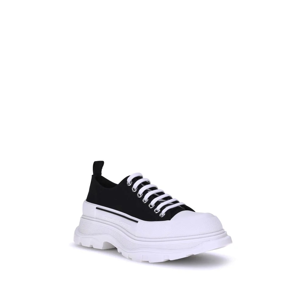 Alexander McQueen Black Rubber Athletic Sneakers