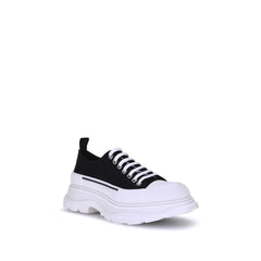 Alexander McQueen Black Rubber Athletic Sneakers
