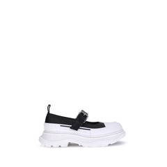 Alexander McQueen Black Rubber Ballet Flats - EU37.5/US7.5