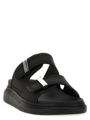 Alexander McQueen sorte gummisandaler - EU37/US7