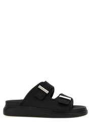 Alexander McQueen Sort gummislides - EU37/US7
