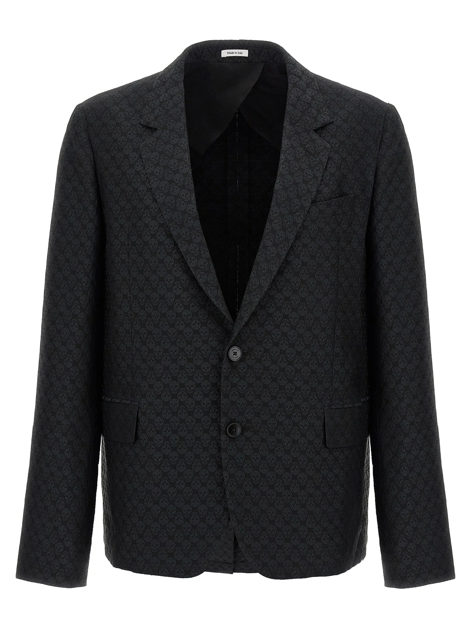 Alexander McQueen Black Viscose Blazer - IT50 | L