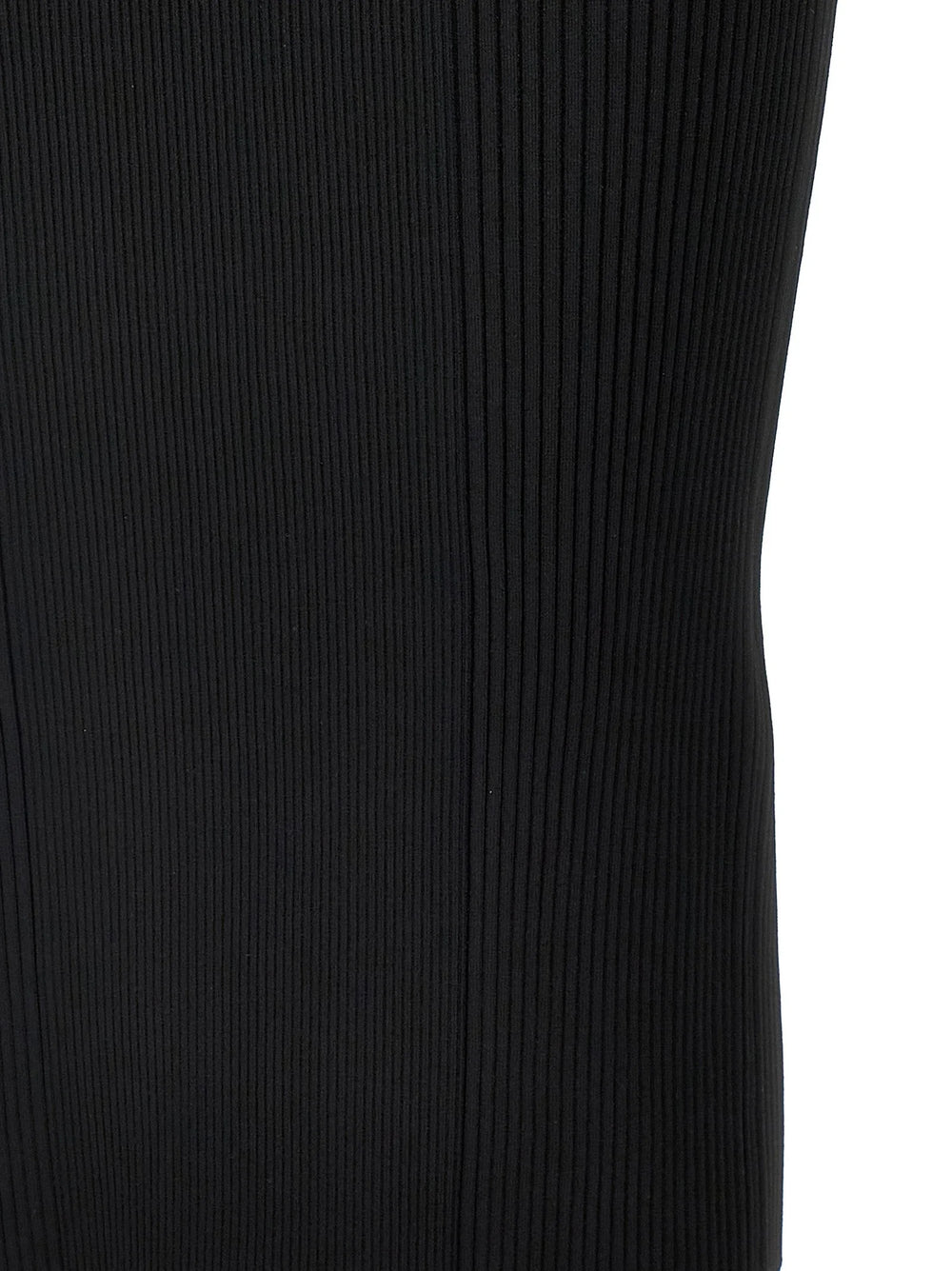 Alexander McQueen Black Viscose Midi Dress - XS