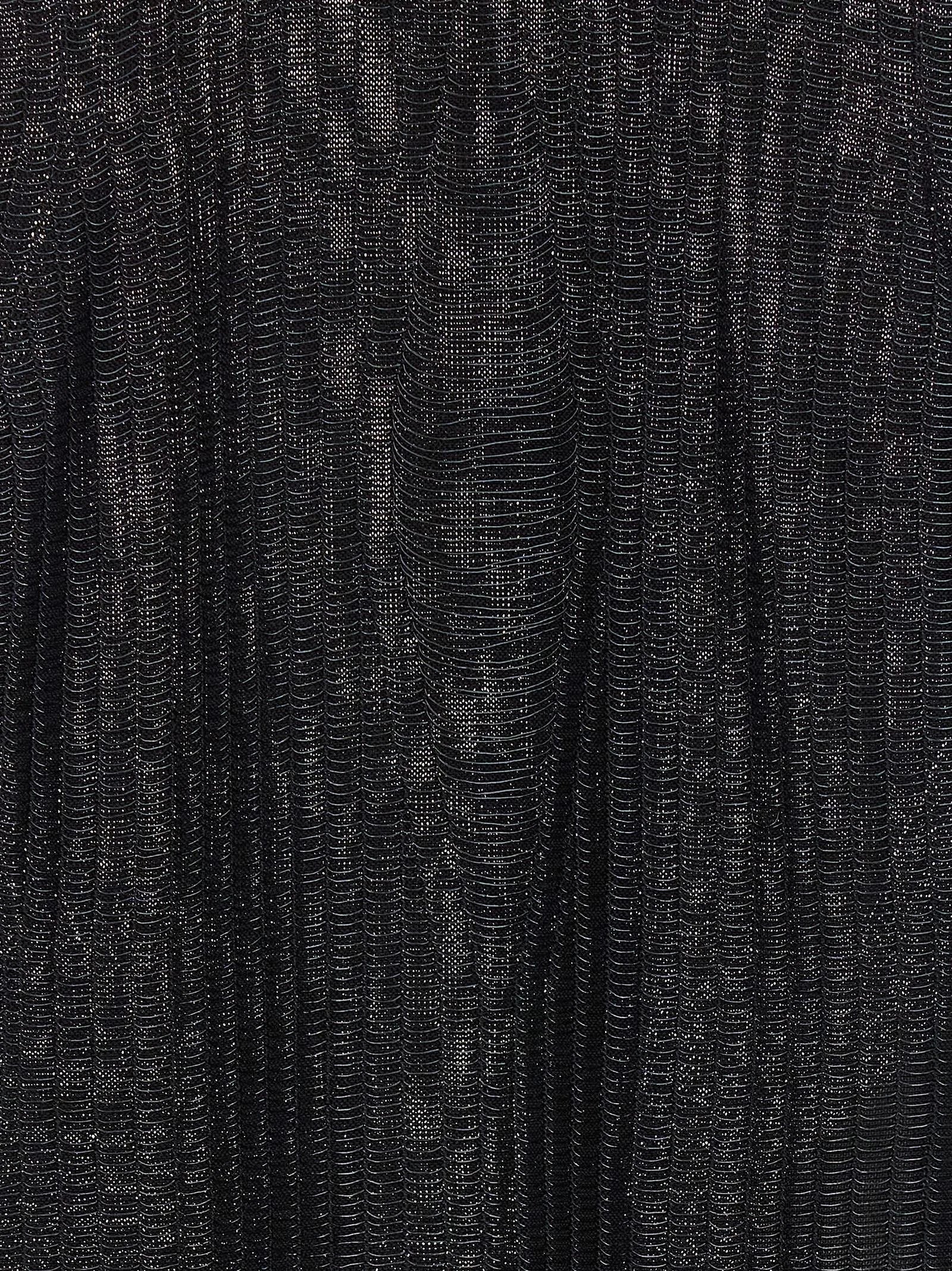 Alexander McQueen Black Viscose Sleeveles T-Shirt - S