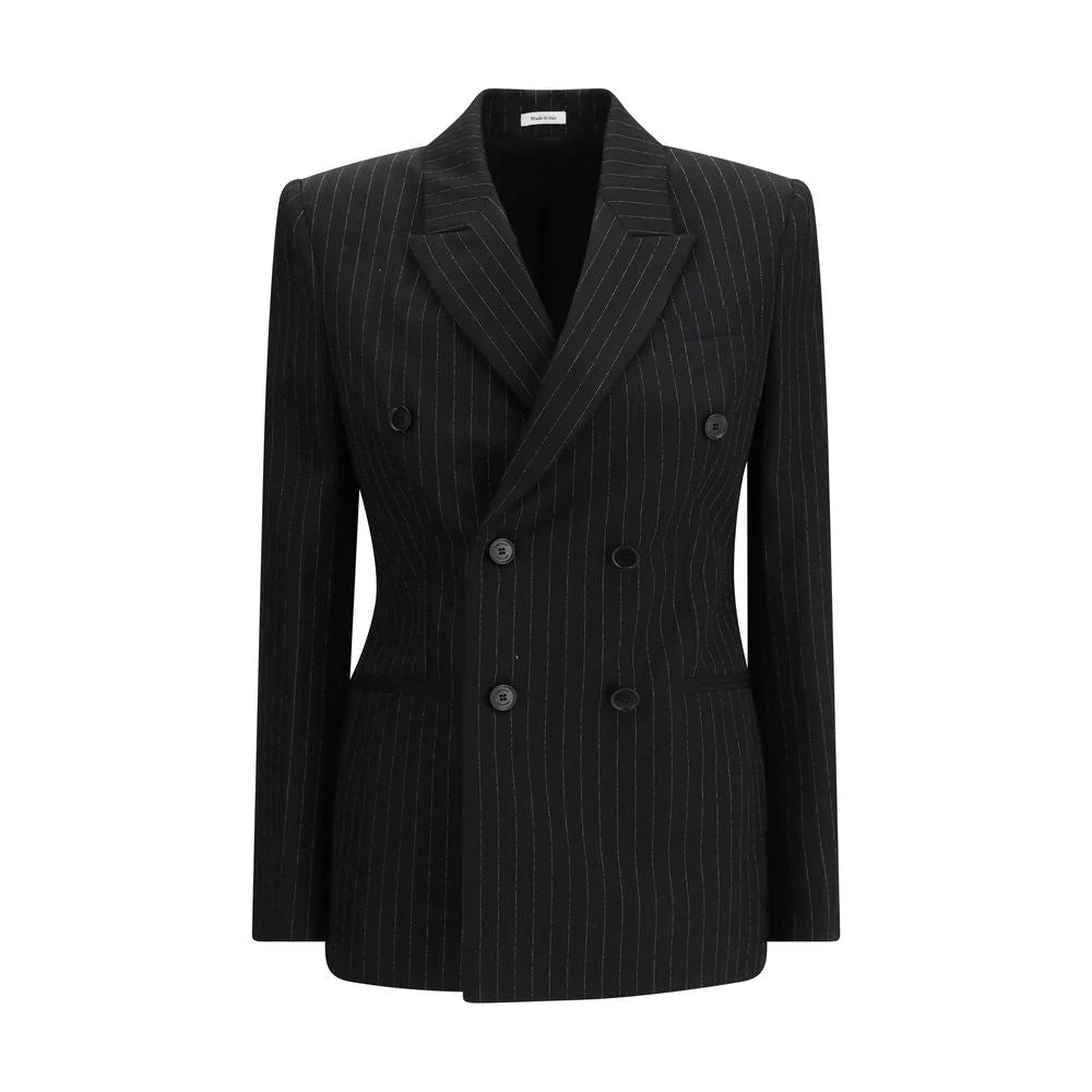 Alexander McQueen Black Wool Blazer - IT40 | M