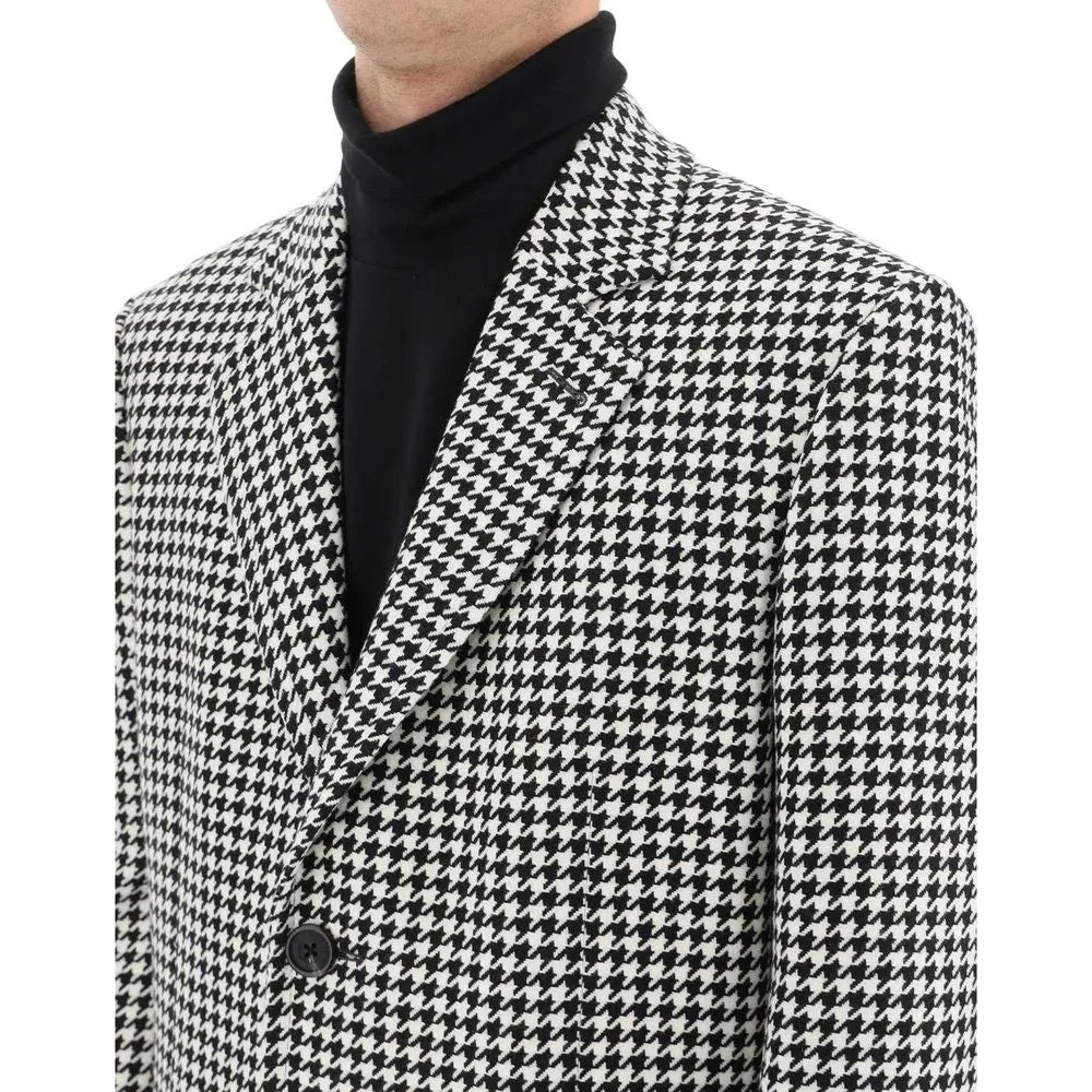 Alexander McQueen Black Wool Coat - IT50 | L