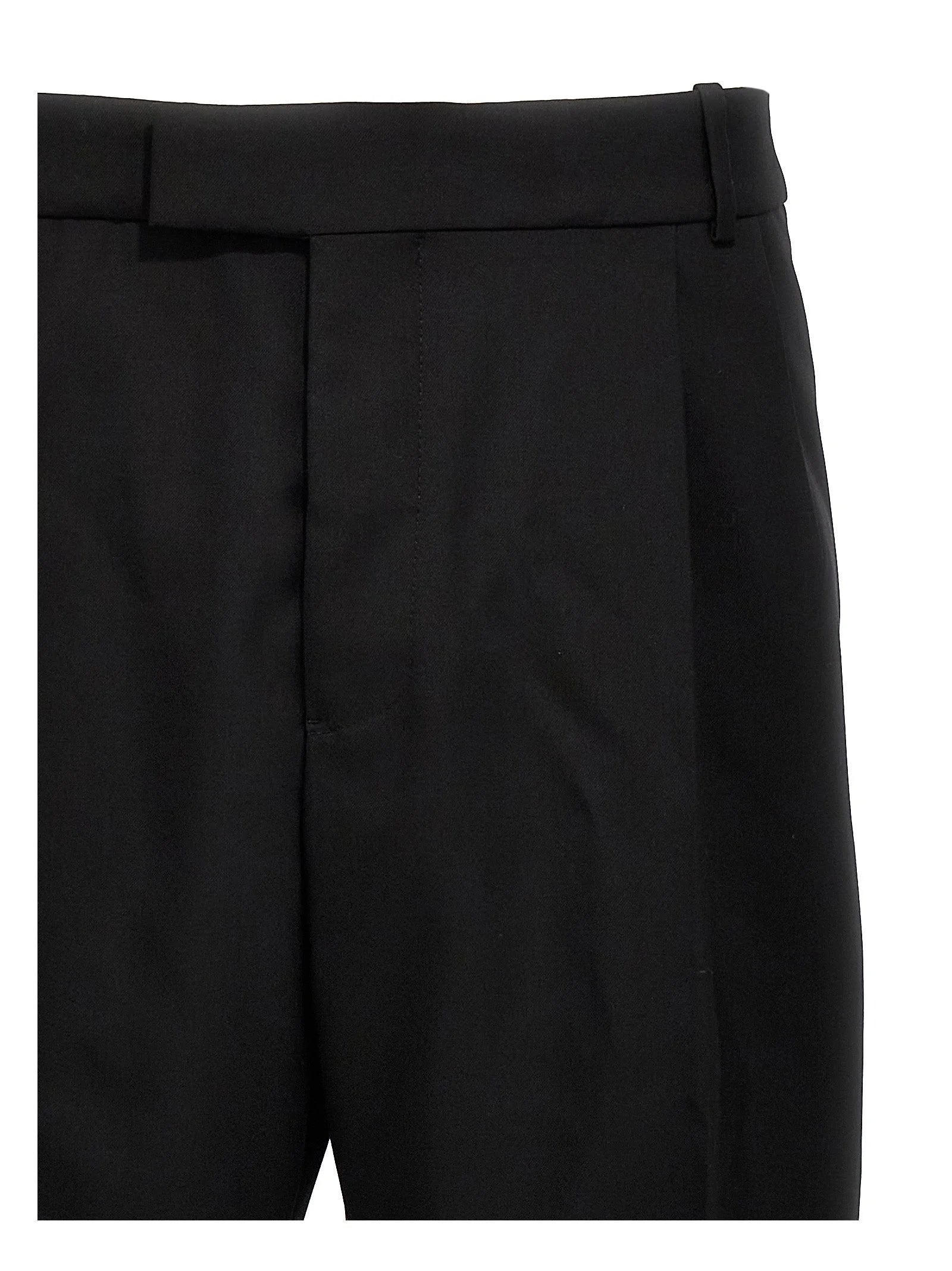 Alexander McQueen Black Wool Dress Pants