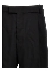 Alexander McQueen Black Wool Dress Pants