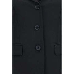 Alexander McQueen Black Wool Oves Aries Full-Length Jacket