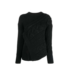 Alexander McQueen Black Wool Sweatshirt - M