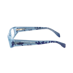 Alexander McQueen Blue Acetate Frames - Eyeglasses