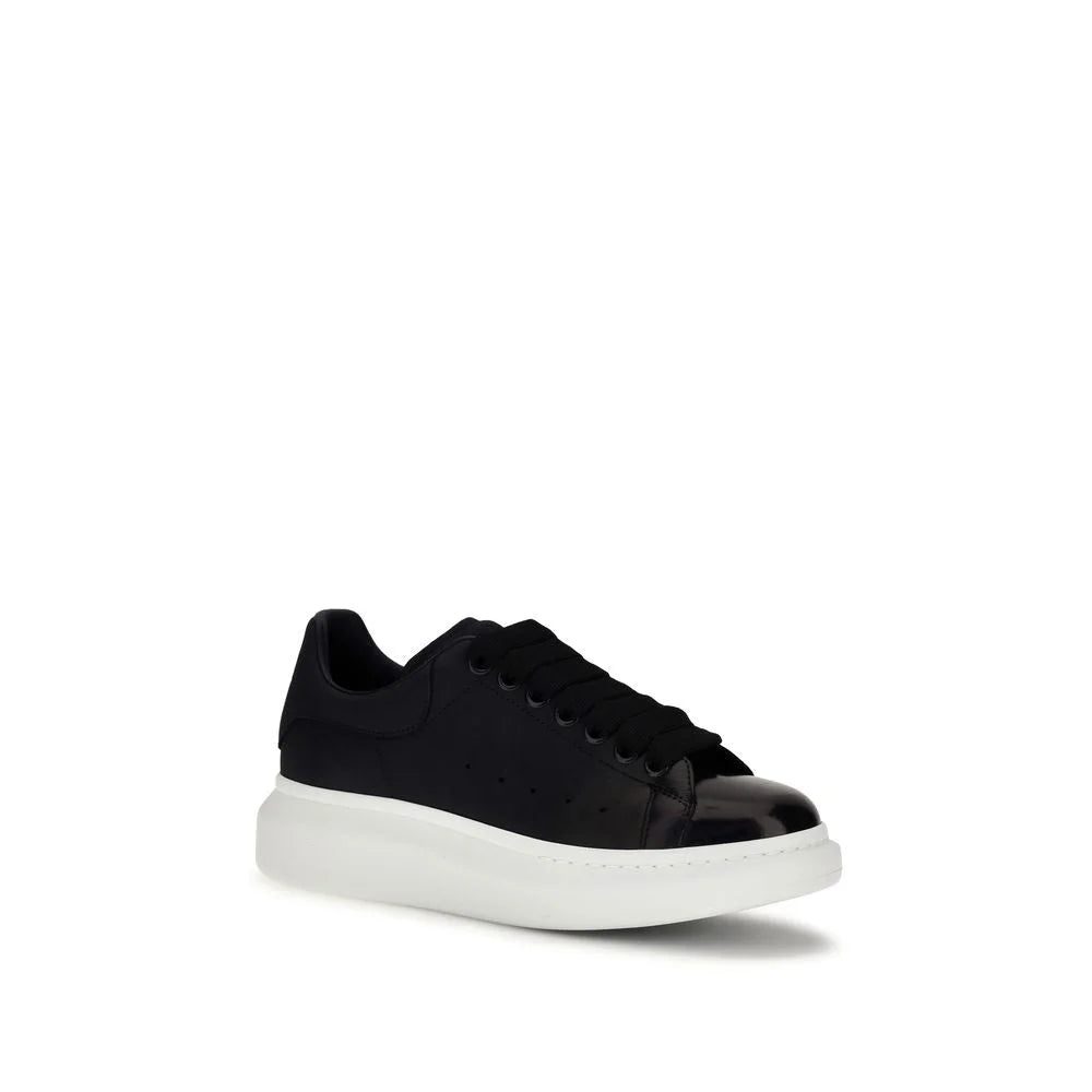 Alexander McQueen Blue Calf Leather Bos Taurus Chunky Sneakers