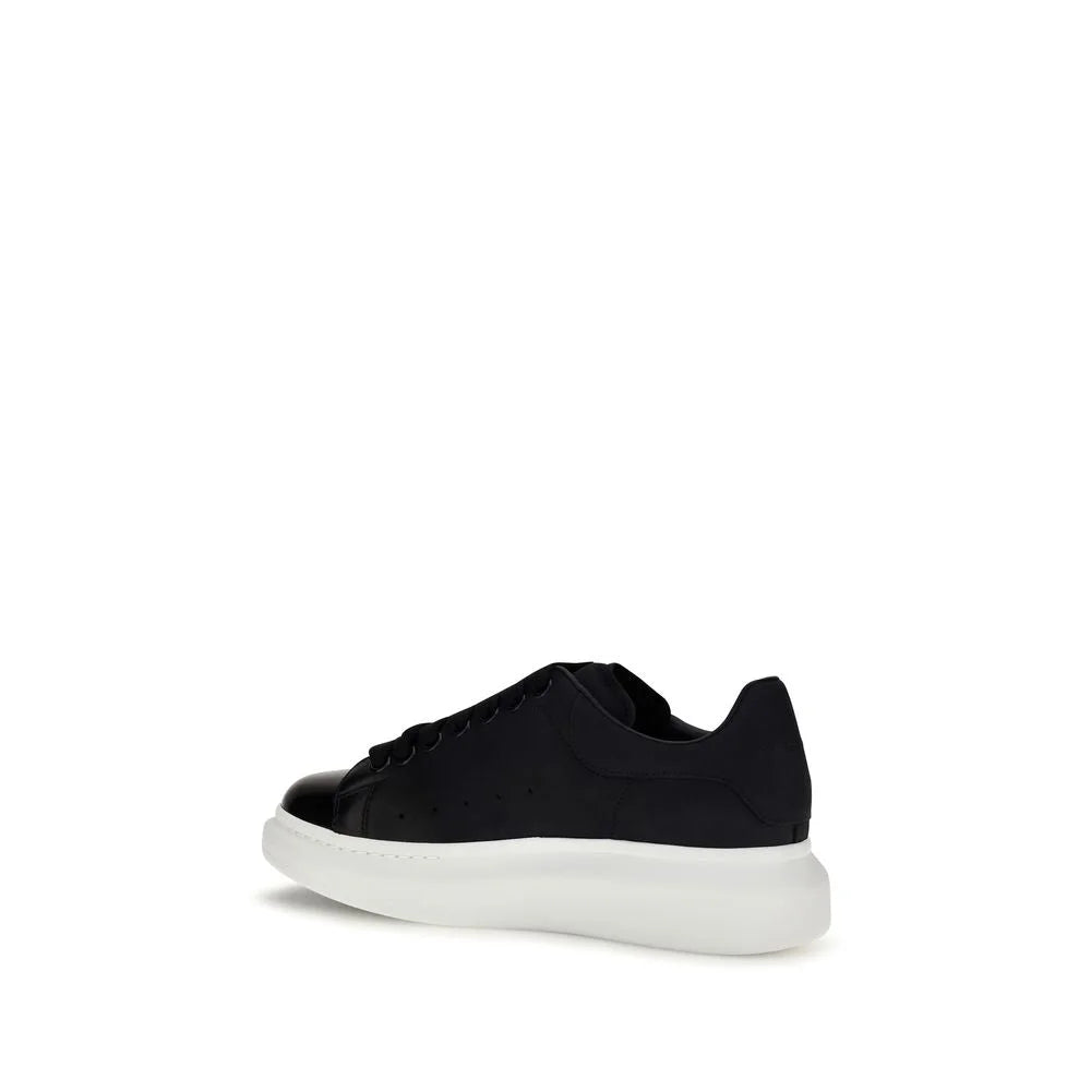 Alexander McQueen Blue Calf Leather Bos Taurus Chunky Sneakers