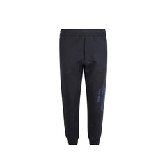 Alexander McQueen Blue Cotton Joggers (Workout Pants) - S