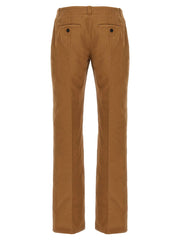 Alexander McQueen Brown Cotton Chino Pants
