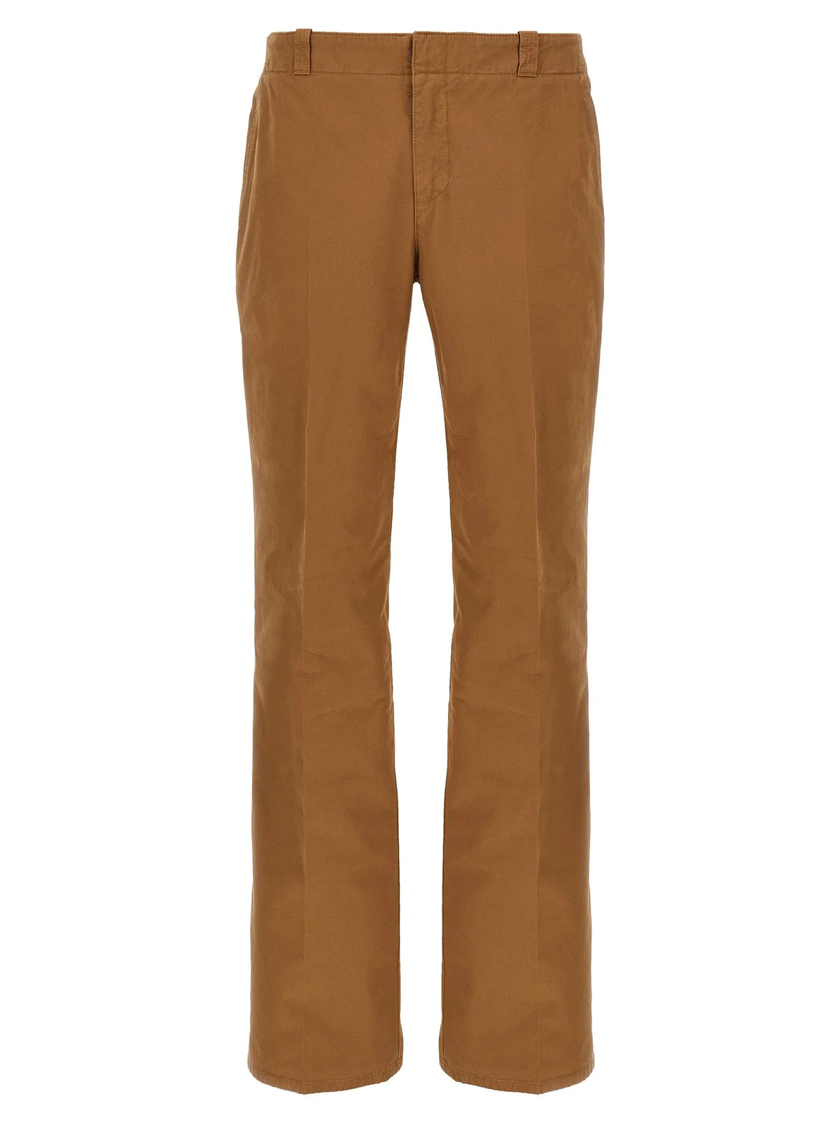 Alexander McQueen Brown Cotton Chino Pants