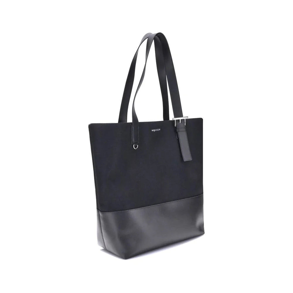 Alexander McQueen Canvas Tote Bag - Tote Bags