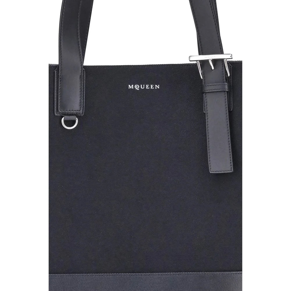 Alexander McQueen Canvas Tote Bag - Tote Bags