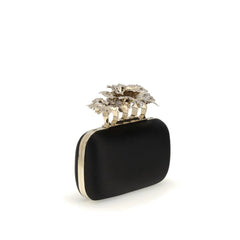 Alexander McQueen Carnation Knuckle Clutch - Clutch Bags