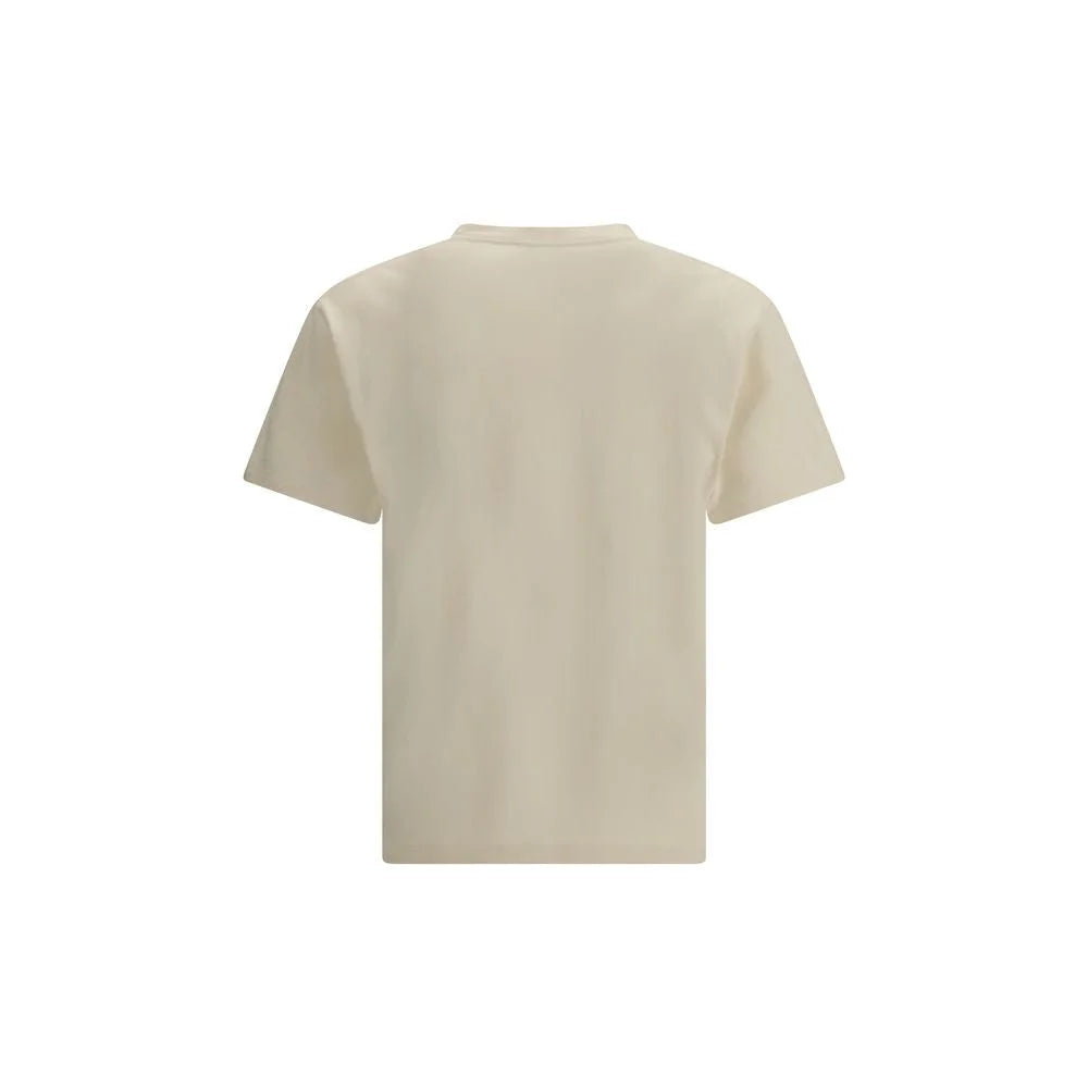Alexander McQueen Cream Cotton T-Shirt