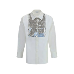 Alexander McQueen Crystal embroidered Shirt - IT44 | L - Shirts