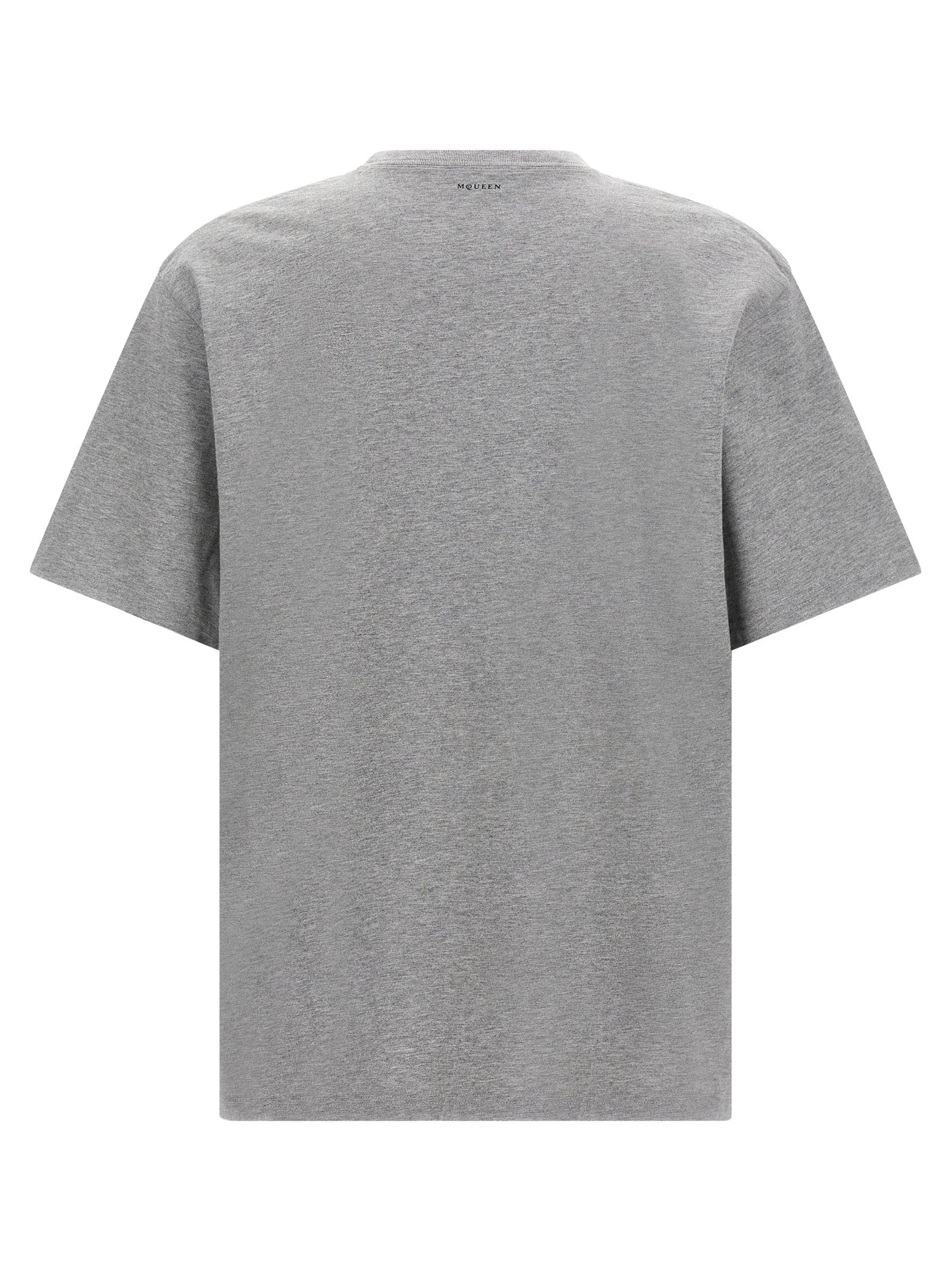 Alexander McQueen Gray Cotton T-Shirt
