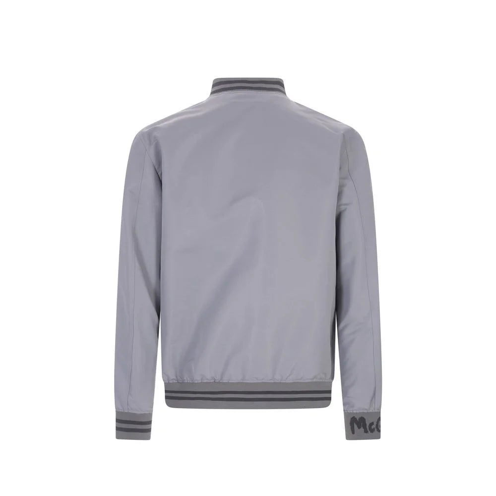 Alexander McQueen Gray Polyester Bomber - IT50 | L