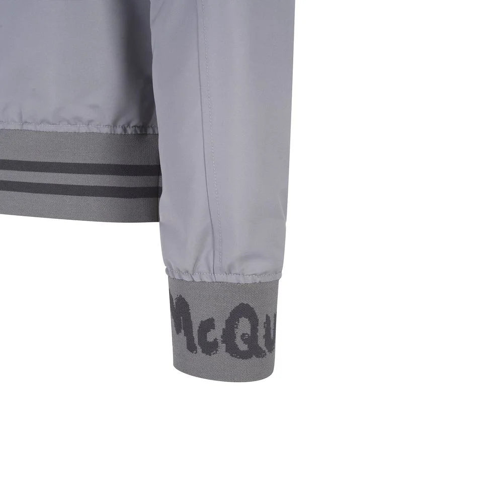 Alexander McQueen Gray Polyester Bomber - IT50 | L