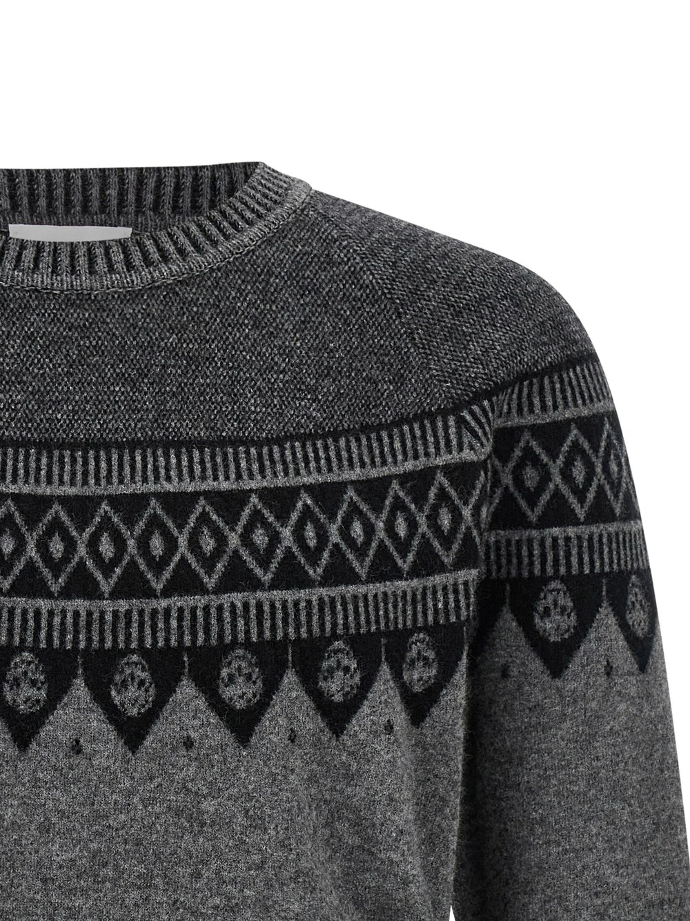 Alexander McQueen Gray Wool Cardigan